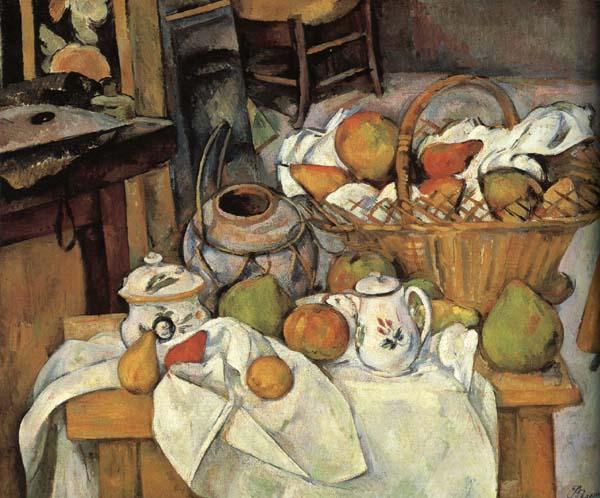 Paul Cezanne La Table de cuisine oil painting picture